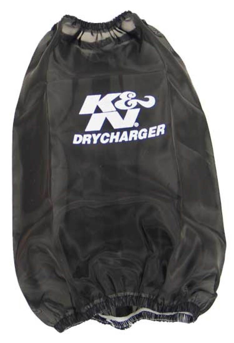 K&N Drycharger Black Air Filter Wrap - Round Tapered - Racecraft Industries