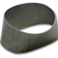Vibrant 90mmx55mm Oval to 76mm Round Transition Adapter T304 SS for use with Part #1448 and #14480 - Racecraft Industries