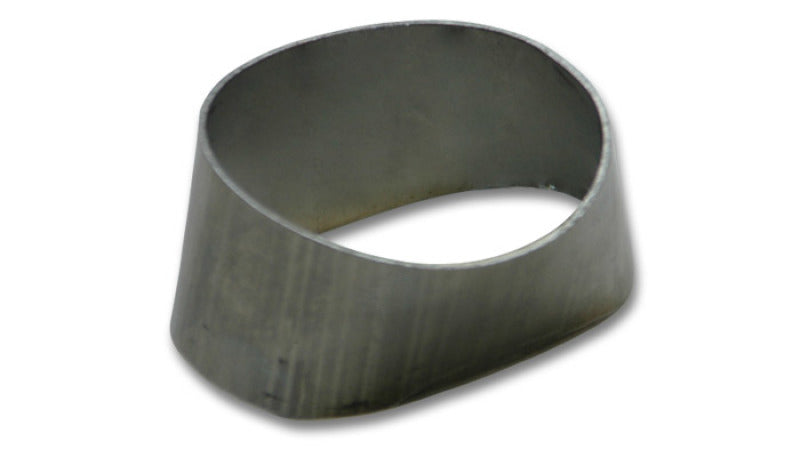 Vibrant 90mmx55mm Oval to 76mm Round Transition Adapter T304 SS for use with Part #1448 and #14480 - Racecraft Industries