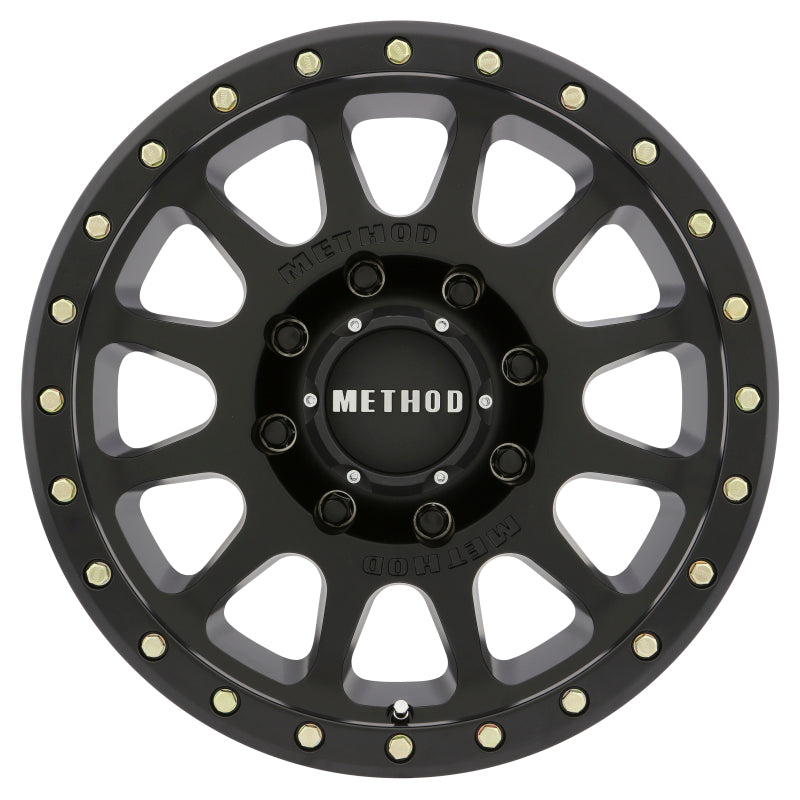 Method MR305 NV HD 17x8.5 0mm Offset 8x6.5 130.81mm CB Matte Black Wheel - Racecraft Industries