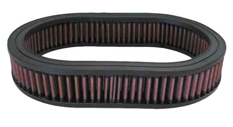 K&N Custom Air Filter - Oval - 11.5in O/S L x 8.125in O/S W x 2in H - Racecraft Industries
