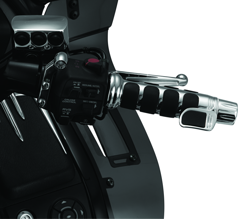 Kuryakyn Contoured ISO Throttle Boss For GL1800 Models Chrome - Racecraft Industries