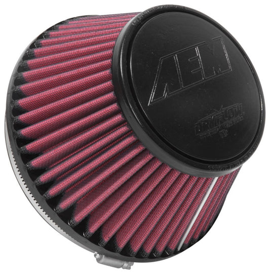 AEM 6 in x 4 in Dryflow Tapered Conical Air Filter - Racecraft Industries