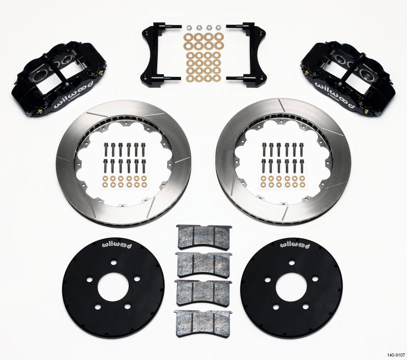 Wilwood Narrow Superlite 6R Front Hat Kit 12.88in 1994-2004 Mustang - Racecraft Industries