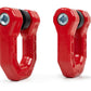 DV8 Offroad Elite Series D-Ring Shackles - Pair (Red) - Racecraft Industries