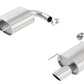 Borla S-Type Rear Section 15-17 Ford Mustang GT 5.0L V8 MT/AT 2.5in pipe 4in tip - Racecraft Industries
