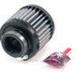 K&N 1.375in Flange ID x 3in OD x 2.5in H Rubber Base Crankcase Vent Filter - Racecraft Industries