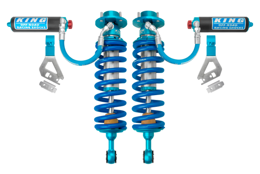 King Shocks 2023+ Toyota Sequoia 2.5 Dia Front Coilover w/Remote Reservoir/w Adjuster (Pair) - Racecraft Industries