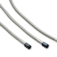 Vibrant Univ Oil Feed Kit 3ft Teflon lined S.S. hose with two -4AN female fittings preassembled - Racecraft Industries