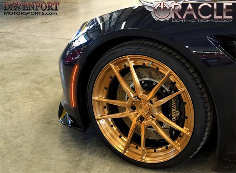 Oracle Chevrolet Corvette C7 Concept Sidemarker Set - Tinted - No Paint SEE WARRANTY - Racecraft Industries