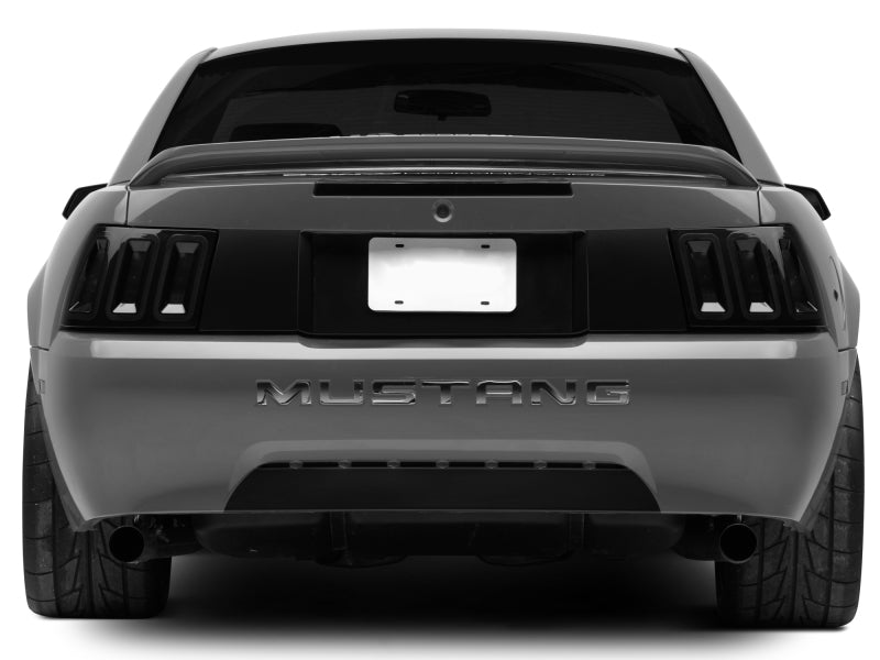 Raxiom 99-04 Ford Mustang Excluding 99-01 Cobra Icon LED Tail Lights- Black Housing (Smoked Lens) - Racecraft Industries