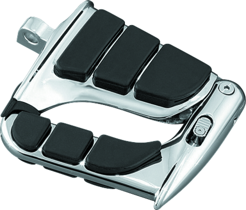 Kuryakyn Swingwing Peg With Male Mount Adapter Chrome - Racecraft Industries