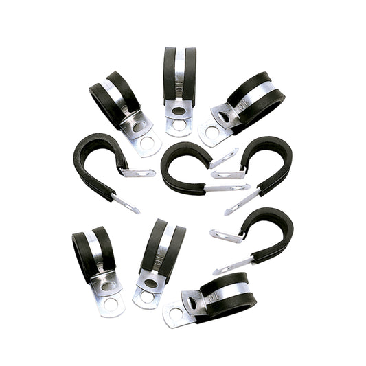 Russell Performance Cushion Clamps - Holds -6 AN Hose (10 pcs.) - Racecraft Industries