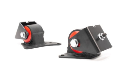 Innovative 94-97 Mazda Miata NA 1.8L Black Steel Replacement Mounts 75A Bushings (No Trans Mount) - Racecraft Industries