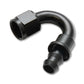 Vibrant -8AN Push-On 150 Deg Hose End Fitting - Aluminum - Racecraft Industries