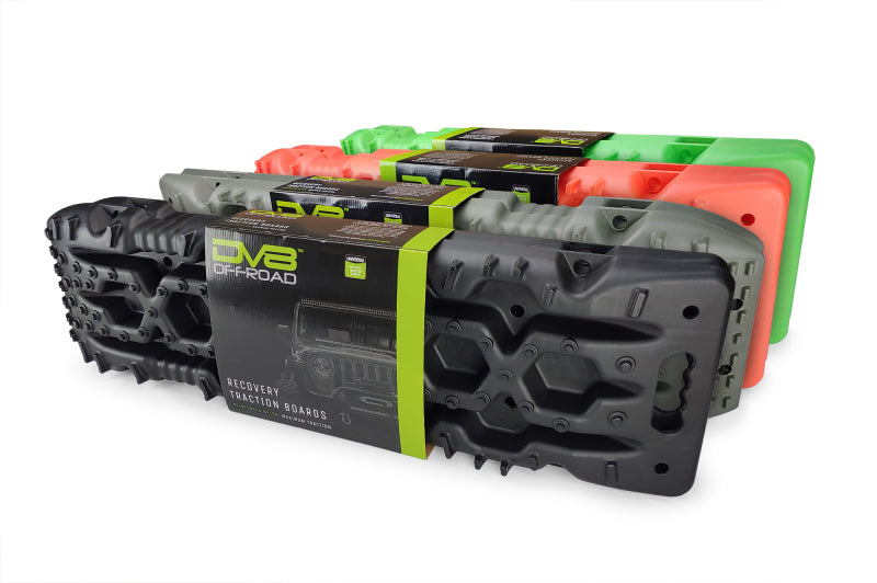DV8 Offroad Recovery Traction Boards w/ Carry Bag - Green - Racecraft Industries