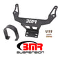BMR 08-17 Challenger Front Driveshaft Safety Loop - Black Hammertone - Racecraft Industries