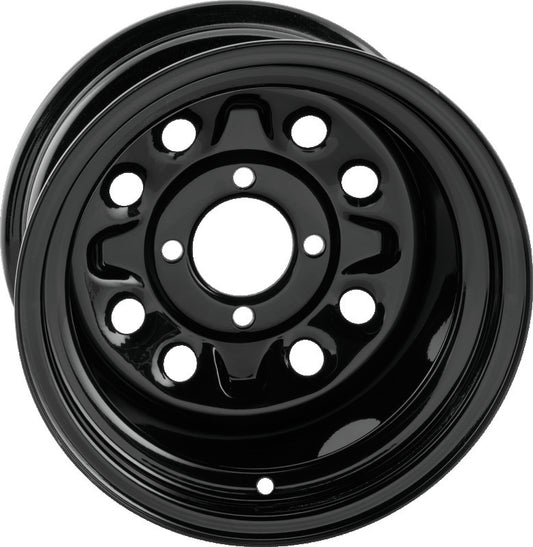 QuadBoss Steely Wheel 12X7 - 2+5 - 4/4 - Racecraft Industries