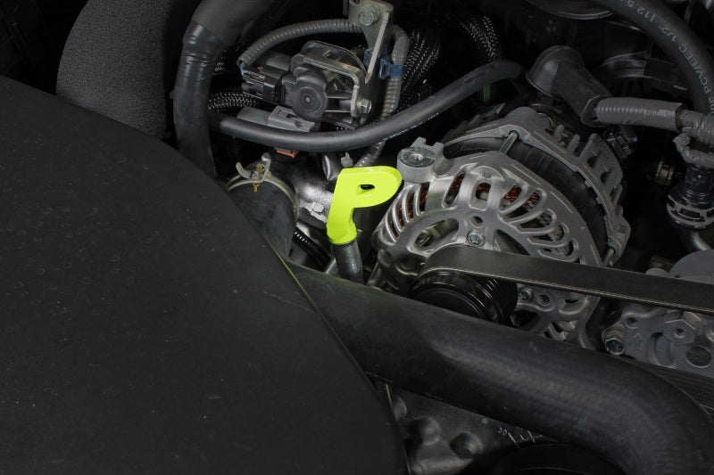 Perrin Subaru Dipstick Handle P Style - Neon Yellow - Racecraft Industries