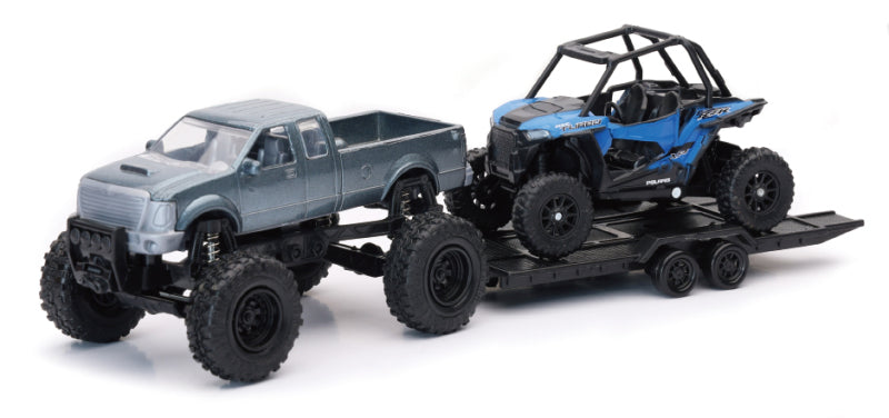 New Ray Toys Pickup Toy Hauler with Polaris RZR XP1000 EPS - Racecraft Industries