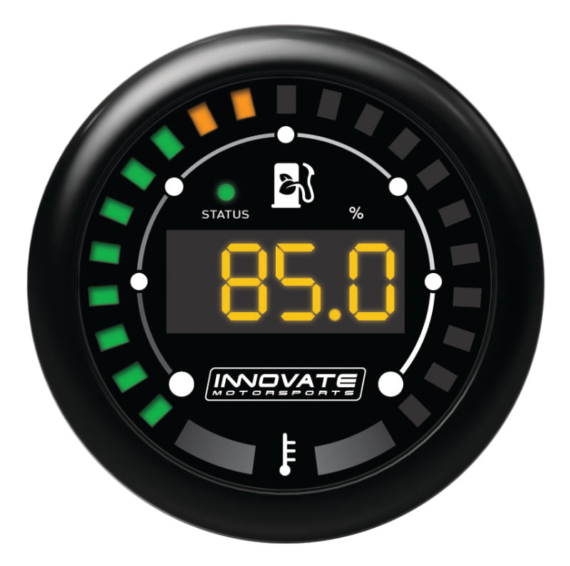 Innovate MTX-D Ethanol Content & Fuel Temp Complete Gauge Kit - Black Dial - Racecraft Industries