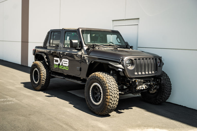 DV8 Offroad 18-23 Jeep Wrangler JL 4 Door Body/Pinch Weld Mounted Step - Racecraft Industries