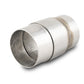 Vibrant SS Slip Joint Adapter for 3in OD Tubing (2 Piece Assembly) Welded - Racecraft Industries