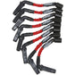 Granatelli 99-23 GM LS2/LS3/LSA/LS7/LS9 Hi-Perf Coil-Near-Plug Wire Conn Kit w/Red Jacket - Racecraft Industries