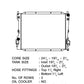 CSF 05-14 Ford Mustang Radiator - Racecraft Industries