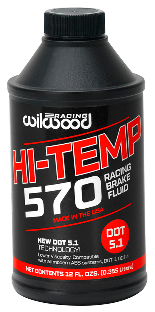 Wilwood 570 Brake Fluid - 6 Pack 12 oz Bottles - Racecraft Industries