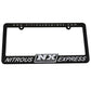 Nitrous Express License Plate Frame - Racecraft Industries