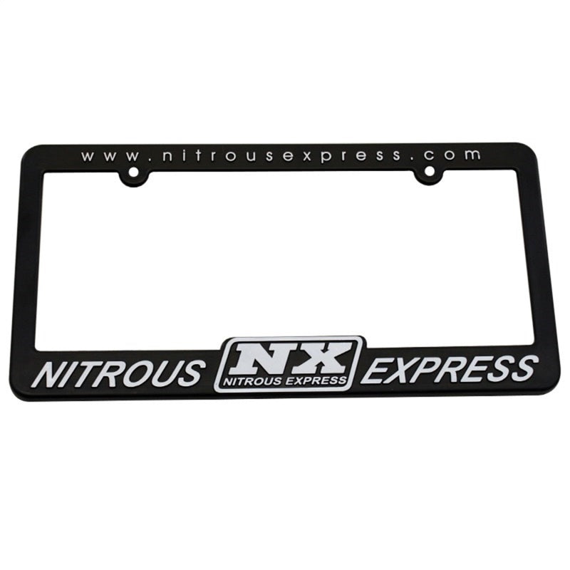 Nitrous Express License Plate Frame - Racecraft Industries