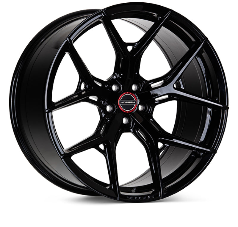 Vossen HF-5 20x10.5 / 5x114.3 / ET45 / Deep Face / 73.1 -GB - Gloss Black Wheel - Racecraft Industries