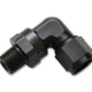 Vibrant -6AN to 1/4in NPT Female Swivel 90 Degree Adapter Fitting - Racecraft Industries
