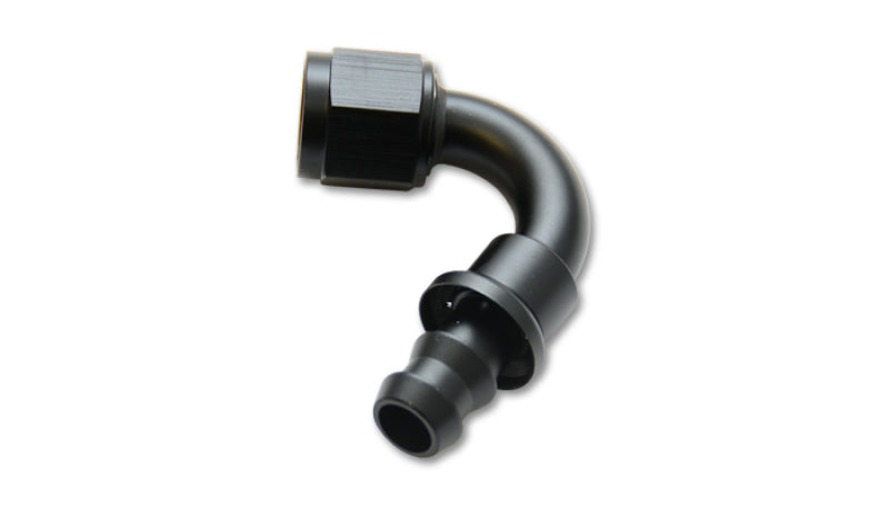Vibrant Push-On 120 Degree Hose End Elbow Fitting - -8AN - Racecraft Industries