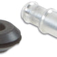 Vibrant 10mm (2/5in) O.D. Aluminum Vacuum Hose Fitting (includes Rubber Grommet) - Racecraft Industries