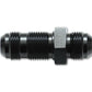 Vibrant -8AN Flare Straight Bulkhead Adapter Fitting - Aluminum - Racecraft Industries