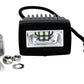 KC HiLiTES C-Series C2 LED 2in. Backup Area Flood Light 20w (Pair Pack System) - Black - Racecraft Industries