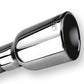 Borla 2.25in Inlet 3.19in Round Rolled Angle Cut Outlet x 5in Long Embossed Tip - Racecraft Industries
