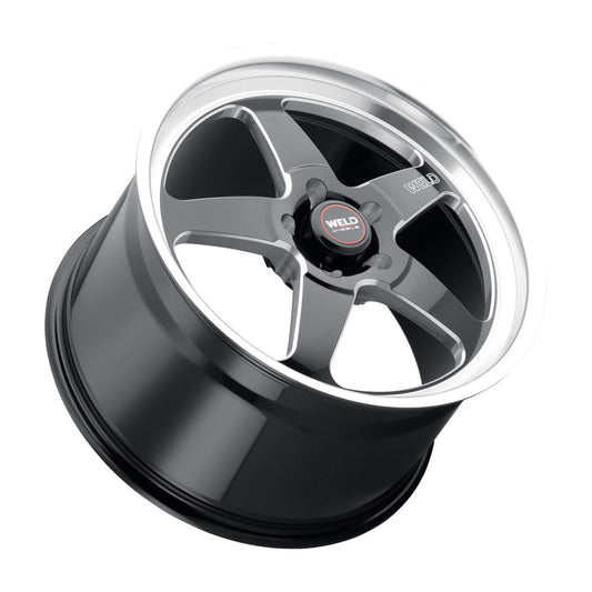 Weld S106 20x9.5 Ventura 6 6x135 ET28 BS6.375 Gloss BLK MIL DIA 87.1 - Racecraft Industries