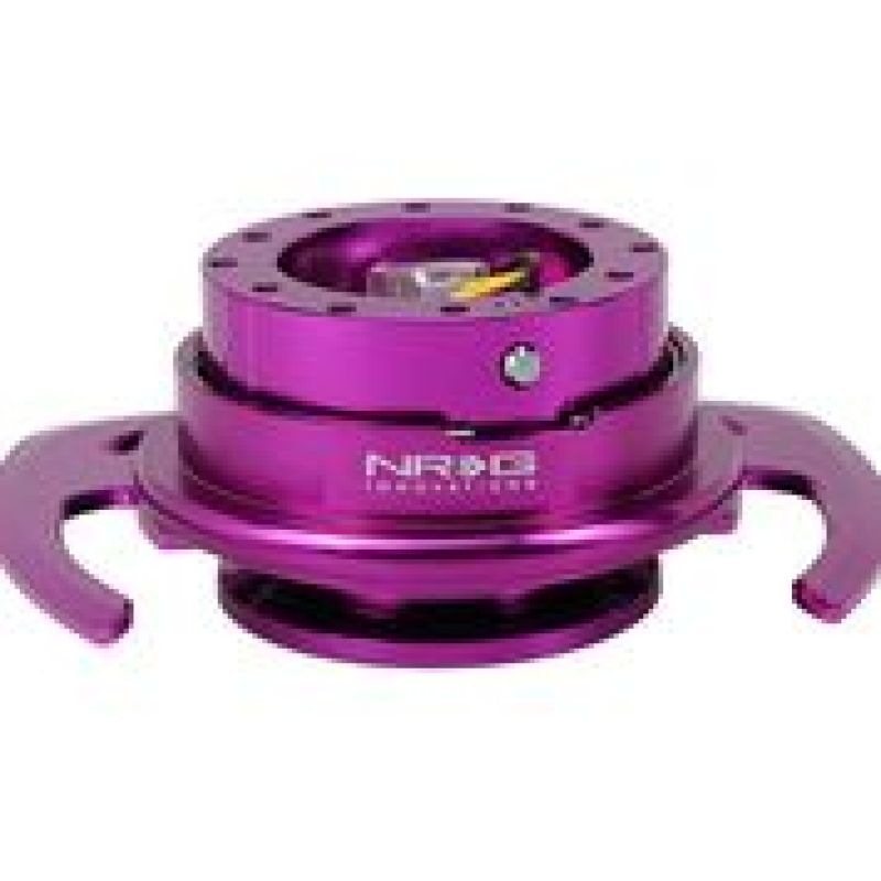 NRG Quick Release Kit Gen 4.0 - Purple Body / Purple Ring w/ Handles - Racecraft Industries