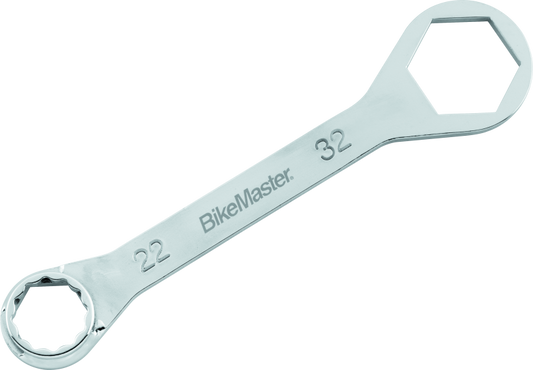 BikeMaster Rider Wrench - 32mm 6-pt x 22mm 12-pt - Racecraft Industries