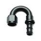 Vibrant -8AN Push-On 180 Deg Hose End Fitting - Aluminum - Racecraft Industries