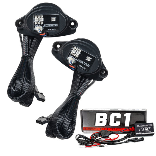 Oracle 20-21 Chevy Corvette C8 RGB+A Headlight DRL Kit - ColorSHIFT w/ BC1 Controller SEE WARRANTY - Racecraft Industries