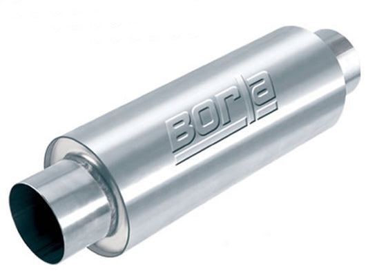Borla XR-1 Multi-Core 3in Ctr-Ctr Round 16in x 6.25in Rotary Engine Equipped Racing Muffler - Racecraft Industries
