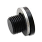 Vibrant M18 x 1.5 Metric Aluminum Port Plug with Crush Washer - Racecraft Industries