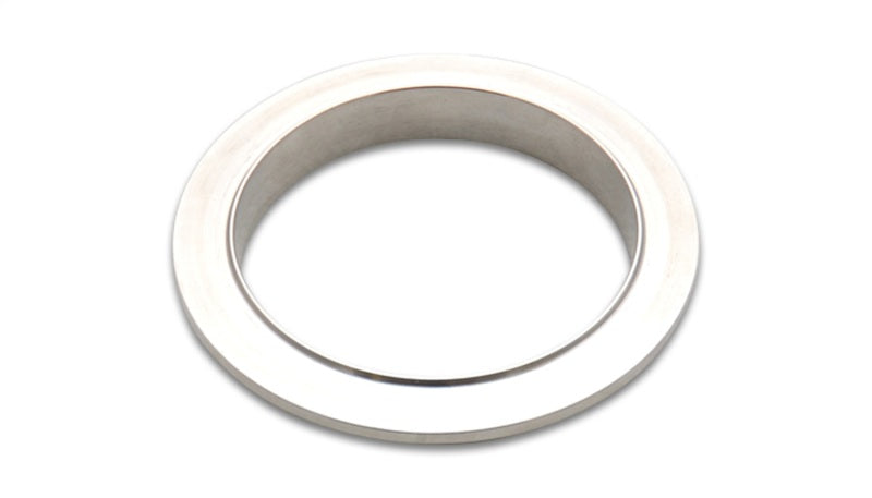 Vibrant Stainless Steel V-Band Flange for 3.5in O.D. Tubing - Male - Racecraft Industries