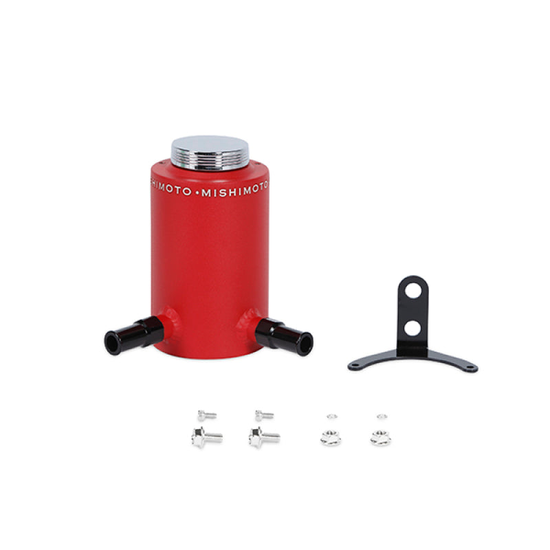 Mishimoto Aluminum Power Steering Reservoir Tank - Wrinkle Red - Racecraft Industries