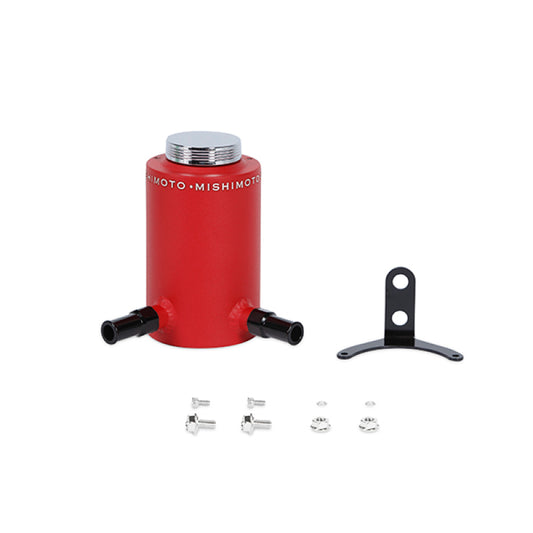 Mishimoto Aluminum Power Steering Reservoir Tank - Wrinkle Red - Racecraft Industries