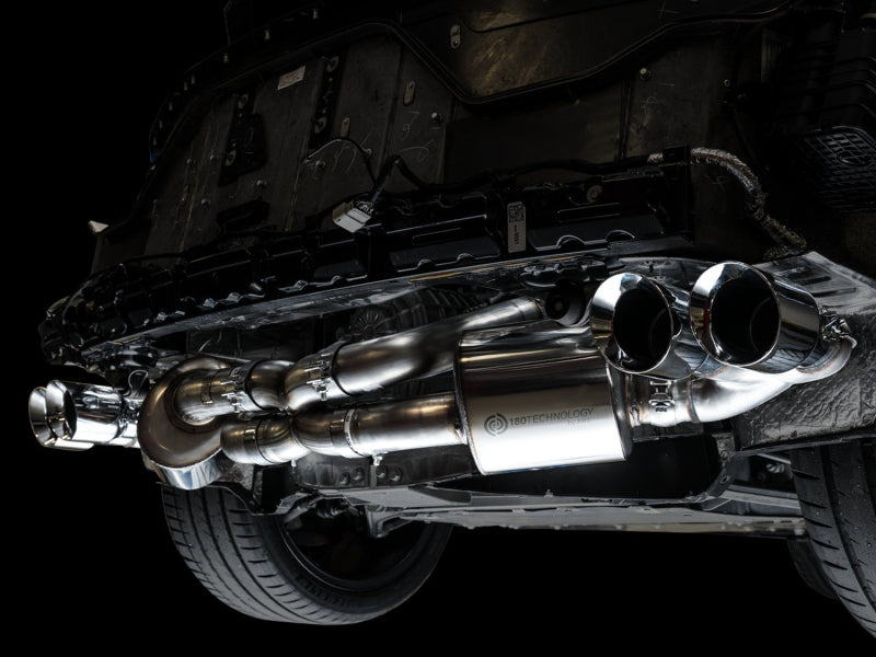 AWE Tuning 2020 Chevrolet Corvette (C8) Touring Edition Exhaust - Quad Chrome Silver Tips - Racecraft Industries